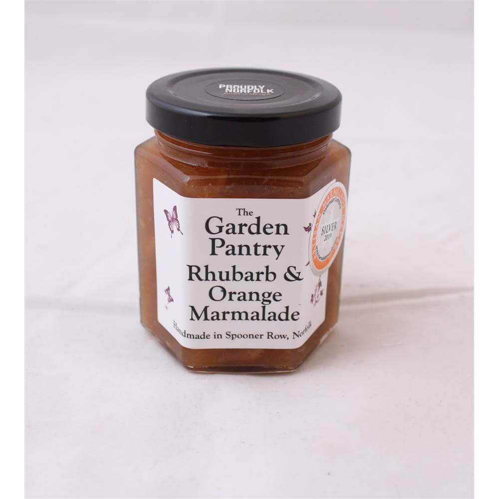 The Garden Pantry Rhubarb & Orange Marmalade 225g